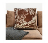 Selection of high quality cowhide leather throw pillow cover sets custom throw decorative pillow covers set