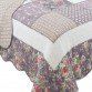 Exquisite Eco-Friendly Cotton Patchwork Ruffle Decor Fashion Patchwork Bedding Print Set